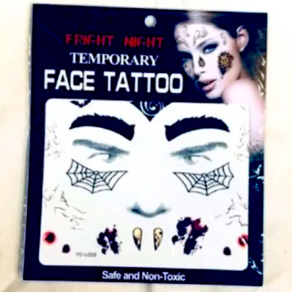 Vampire tattoo makeup